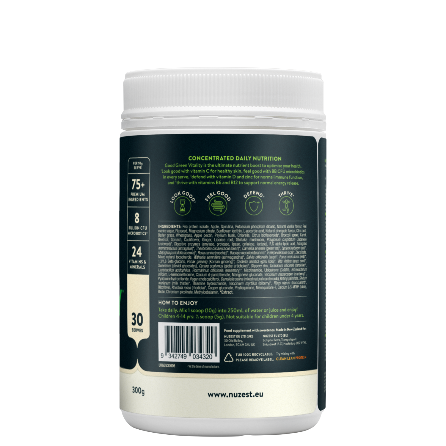 Good Green Vitality 300g Subscription