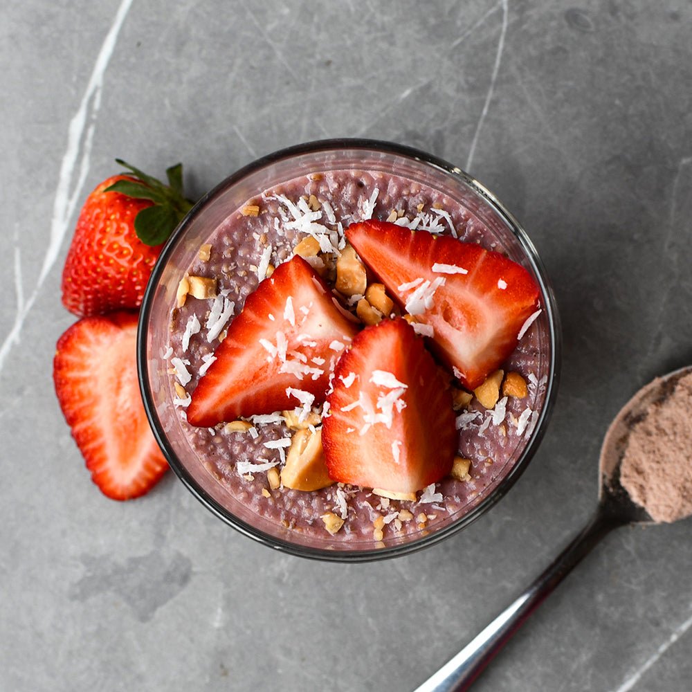 Strawberry Chia Pudding - Nuzest UK