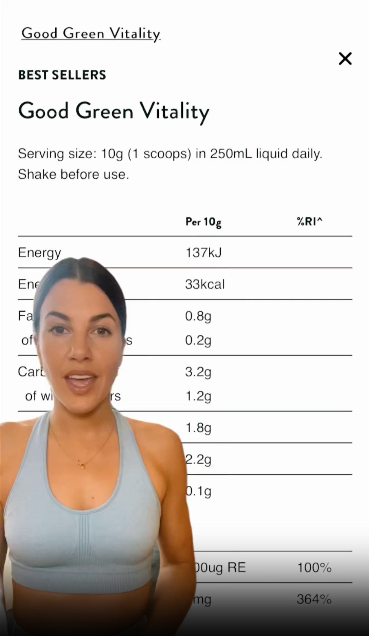 Erin GGV Ingredients Video Testimonial