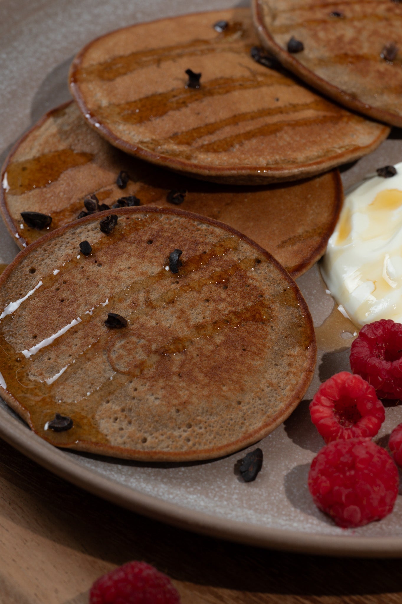 4-Ingredient Banana Protein Pancakes