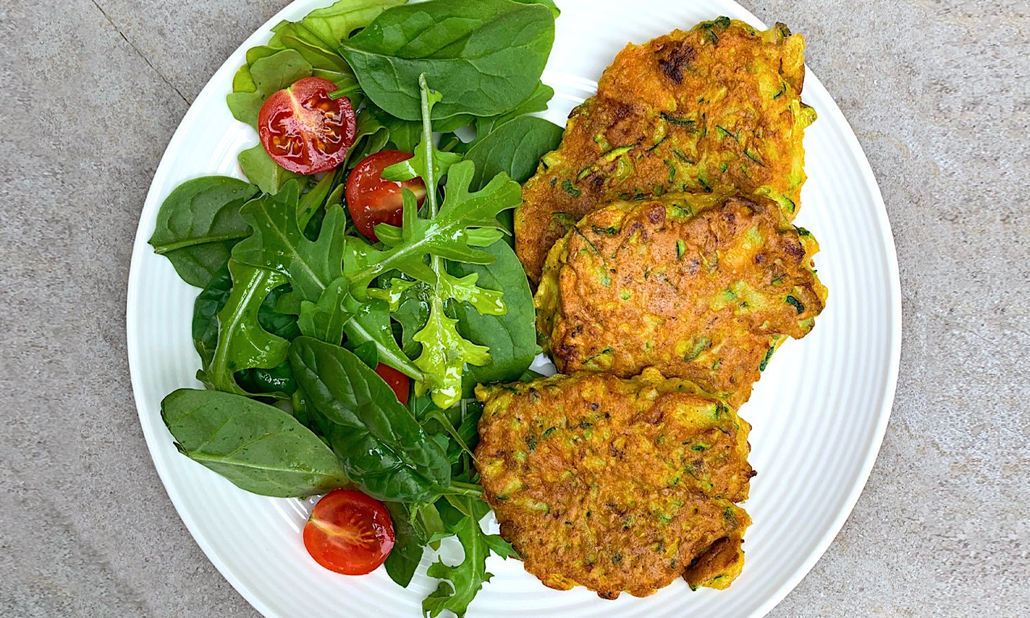 Clean Courgette Fritters - Nuzest UK