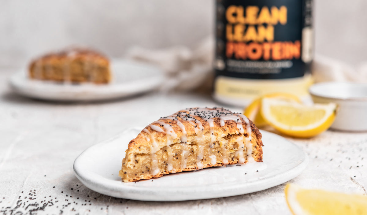 Lemon and Poppy Seed Scones - Nuzest UK
