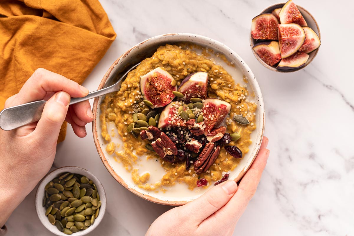 Pumpkin Spiced Protein Porridge - Nuzest UK