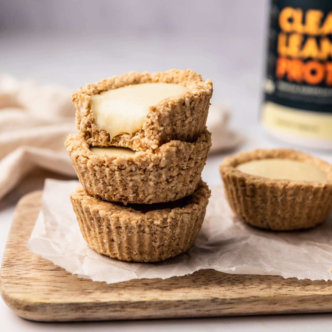 White Chocolate Protein Cups - Nuzest UK