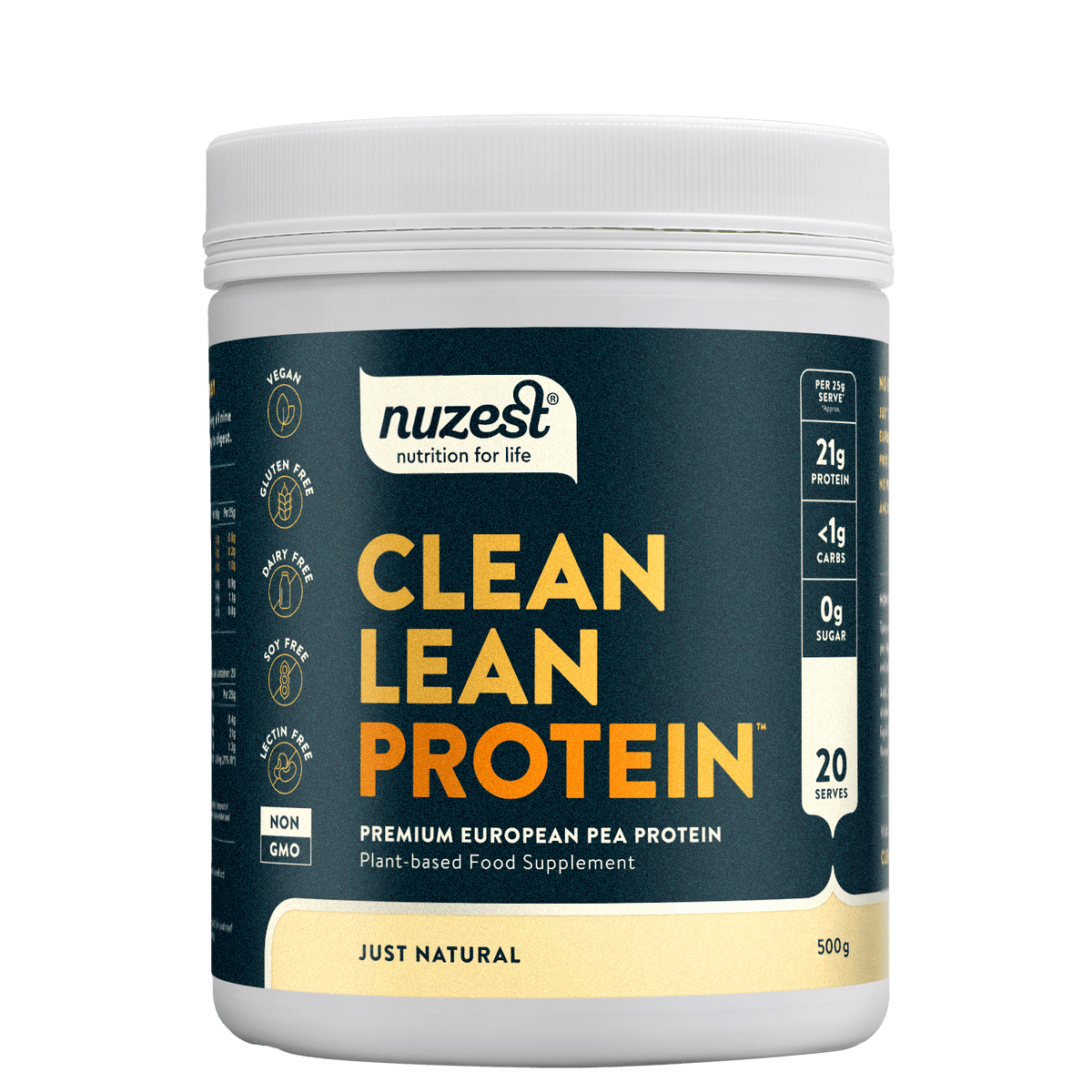 Nuzest - Clean Lean Protein - Wild Strawberry 500g (20 Servings) 30