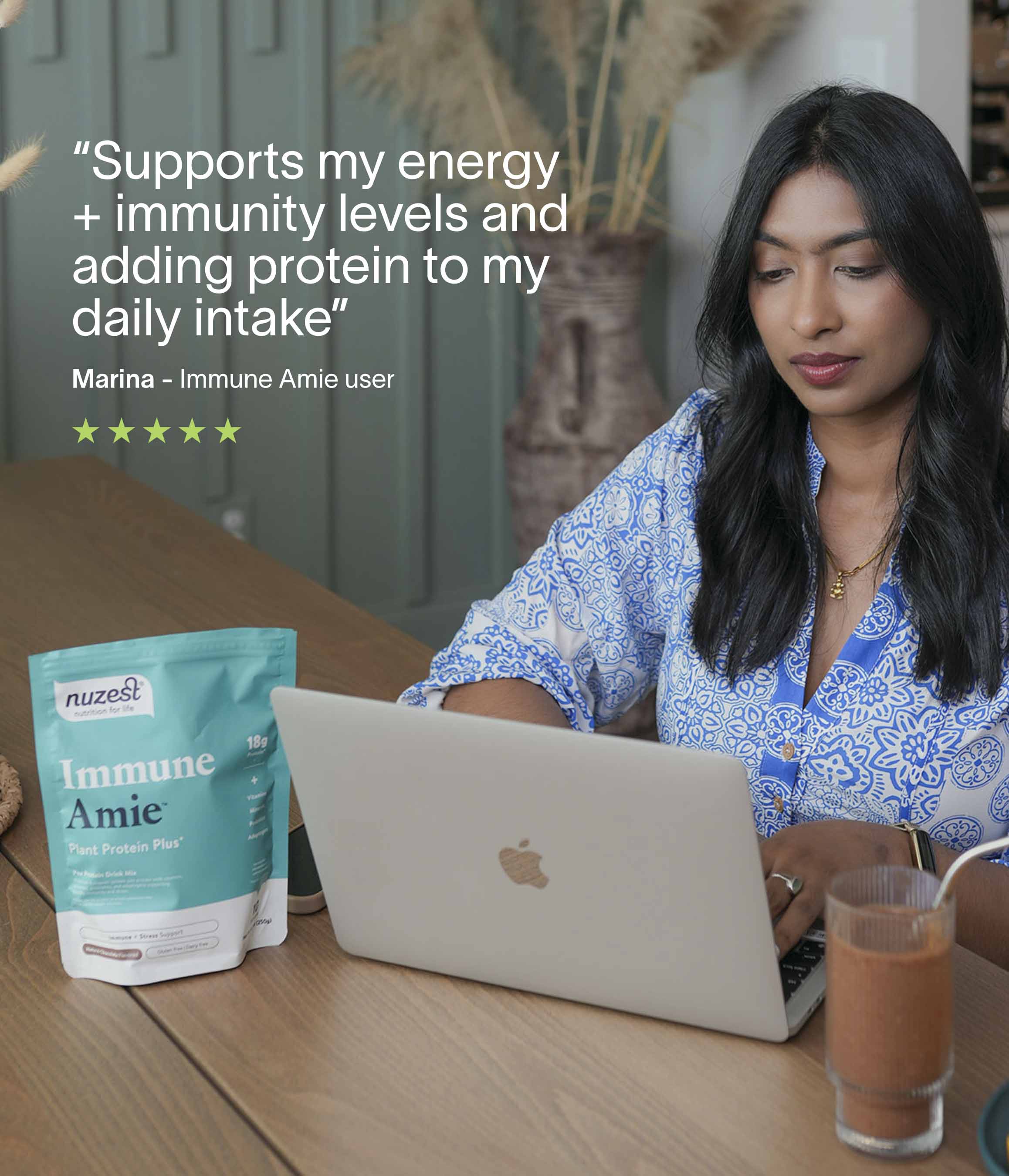 Nuzest - Immune Amie - Chocolate 250g 5